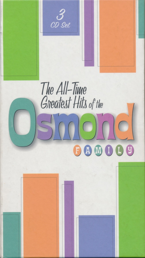 The Osmonds - The All-Time Greatest Hits Of The Osmond Family (3xCD, Comp, Box) (Mint (M))
