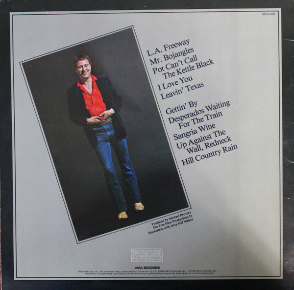 Jerry Jeff Walker - The Best Of Jerry Jeff Walker (LP, Comp) (Mint (M)) - Image 2
