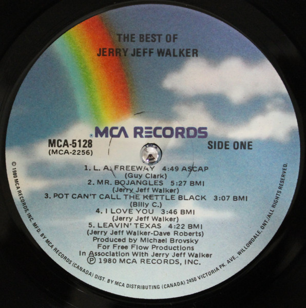 Jerry Jeff Walker - The Best Of Jerry Jeff Walker (LP, Comp) (Mint (M)) - Image 3