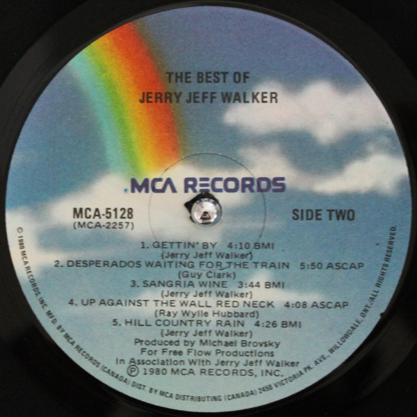 Jerry Jeff Walker - The Best Of Jerry Jeff Walker (LP, Comp) (Mint (M)) - Image 4