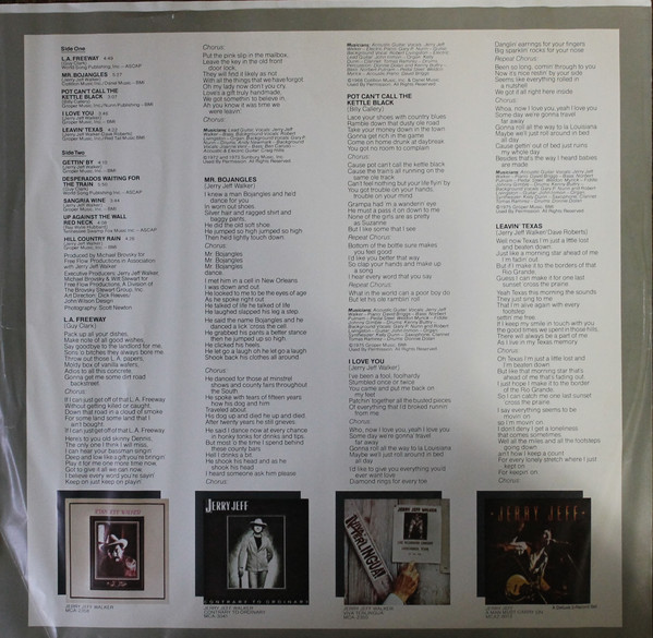 Jerry Jeff Walker - The Best Of Jerry Jeff Walker (LP, Comp) (Mint (M)) - Image 5