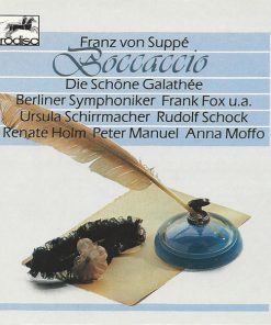 Franz von Suppé, Berliner Symphoniker, Frank Fox, Ursula Schirrmacher, Rudolf Schock, Renate Holm, Peter Manuel, Anna Moffo - Boccaccio / Die Schöne Galathée (CD, Comp) (Near Mint (NM or M-))