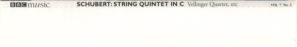 Franz Schubert - Vellinger Quartet with Bernard Greenhouse - String Quintet In C (CD, Album, Sli) (Near Mint (NM or M-)) - Image 2