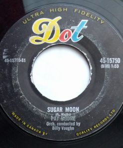 Pat Boone - Sugar Moon / Cherie, I Love You (7", Single) (Very Good (VG))