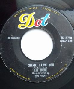 Alternative view of Pat Boone - Sugar Moon / Cherie, I Love You (7", Single) (Very Good (VG))