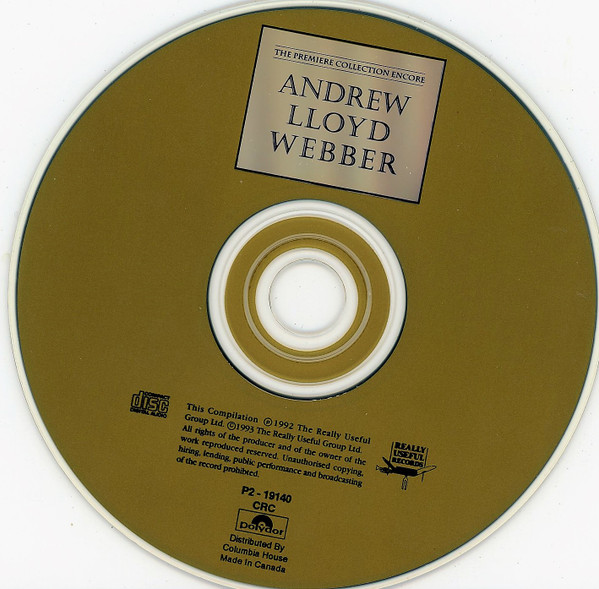 Various, Andrew Lloyd Webber - Andrew Lloyd Webber: The Premiere Collection Encore (CD, Comp, Club, RE) (Near Mint (NM or M-)) - Image 3