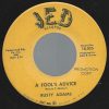 Rusty Adams (2) - A Fool's Advice (7", Promo) (Very Good Plus (VG+))