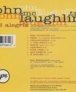 Alternative view of John McLaughlin Trio - Qué Alegría (CD, Album) (Near Mint (NM or M-))