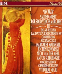Antonio Vivaldi - Concertgebouw Chamber Orchestra, Vittorio Negri - Sacred Music For Solo Voices & Orchestra Vol. III (CD, Album) (Near Mint (NM or M-))