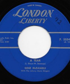 Eugene McDaniels With The Johnny Mann Singers - A Tear (7") (Very Good Plus (VG+))