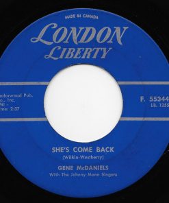 Alternative view of Eugene McDaniels With The Johnny Mann Singers - A Tear (7") (Very Good Plus (VG+))