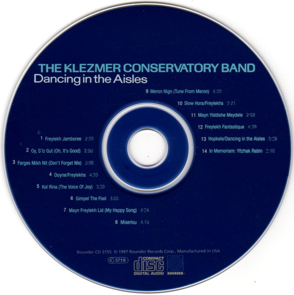 Klezmer Conservatory Band - Dancing In The Aisles (CD, Album) (Near Mint (NM or M-)) - Image 3