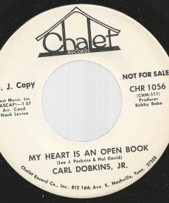 Carl Dobkins Jr. - My Heart Is An Open Book / Pictures (7", Promo) (Very Good (VG))