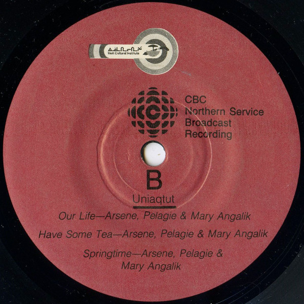 Various - Traditional Music Of the Inuit / Uniaqtut (7") (Near Mint (NM or M-)) - Image 2