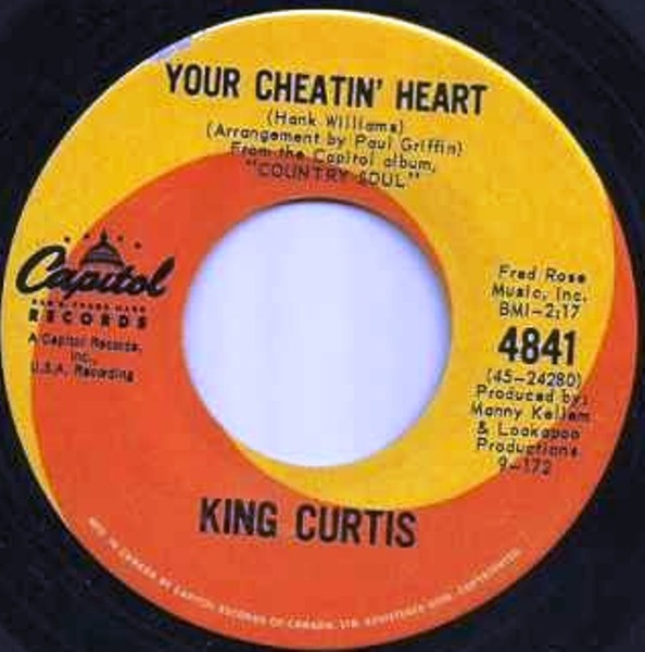 King Curtis - Beautiful Brown Eyes (7", Single) (Near Mint (NM or M-)) - Image 2