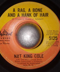 Alternative view of Nat King Cole With The Merry Young Souls, Ralph Carmichael Orchestra - My True Carrie, Love (7", Single) (Very Good (VG))