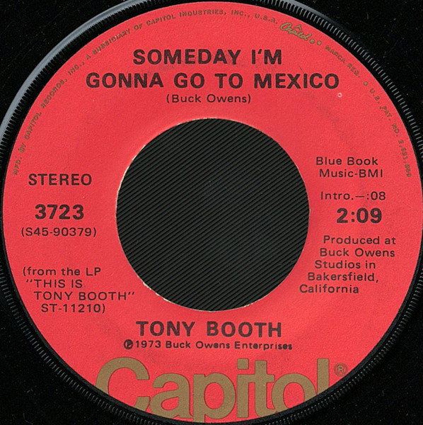 Tony Booth - Secret Love (7", Los) (Very Good Plus (VG+)) - Image 2
