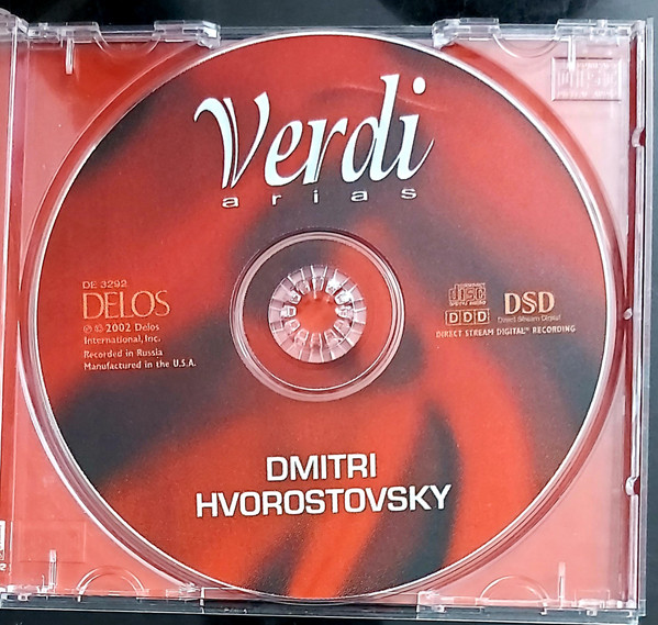 Dmitri Hvorostovsky - Verdi Arias (CD, Album) (Near Mint (NM or M-)) - Image 2