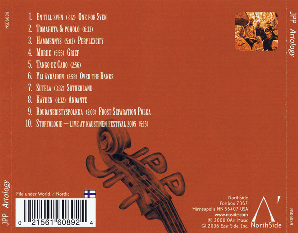 JPP - Artology (CD, Album) (Near Mint (NM or M-)) - Image 2