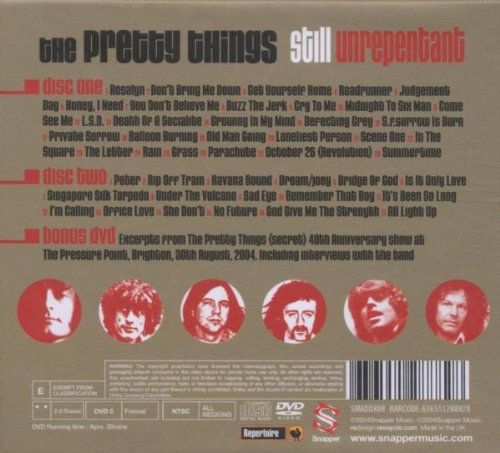 The Pretty Things - Still Unrepentant "Bloody But Unbowed" 1964-2004 (Box, S/Edition + 2xCD, Comp, Mono + DVD-V, Comp, N) (Near Mint (NM or M-)) - Image 2