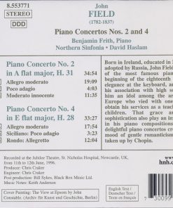 Alternative view of John Field (2) - Benjamin Frith • Northern Sinfonia • David Haslam - Piano Concertos Nos. 2 and 4 (CD, Album) (Near Mint (NM or M-))
