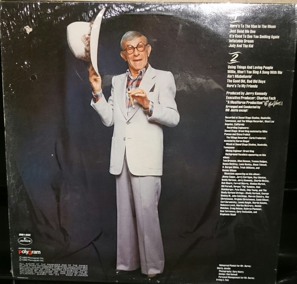 George Burns - George Burns In Nashville (LP, Album) (Mint (M)) - Image 2