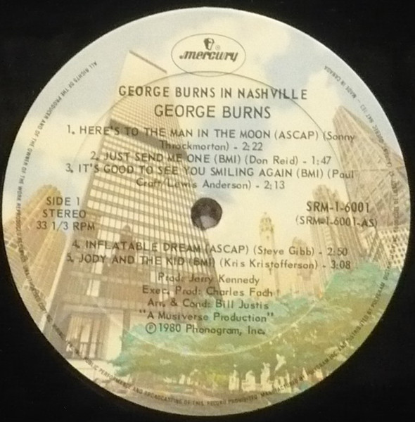 George Burns - George Burns In Nashville (LP, Album) (Mint (M)) - Image 3
