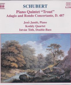 Franz Schubert - Jenö Jandó, Kodály Quartet, István Tóth - Piano Quintet "Trout" • Adagio And Rondo Concertante, D. 487 (CD, Album) (Near Mint (NM or M-))