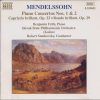 Felix Mendelssohn-Bartholdy - Benjamin Frith, Slovak State Philharmonic Orchestra, Košice, Robert Stankovsky - Piano Concertos Nos. 1 & 2 • Capriccio Brillant, Op. 22 • Rondo Brillant, Op. 29 (CD, Album) (Near Mint (NM or M-))