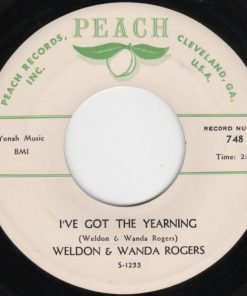 Weldon & Wanda Rogers - I've Got The Yearning / In A Spanish Town (7") (Very Good Plus (VG+))