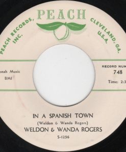 Alternative view of Weldon & Wanda Rogers - I've Got The Yearning / In A Spanish Town (7") (Very Good Plus (VG+))