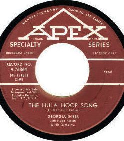 Georgia Gibbs - The Hula Hoop Song / Keep In Touch (7", Single) (Very Good Plus (VG+))