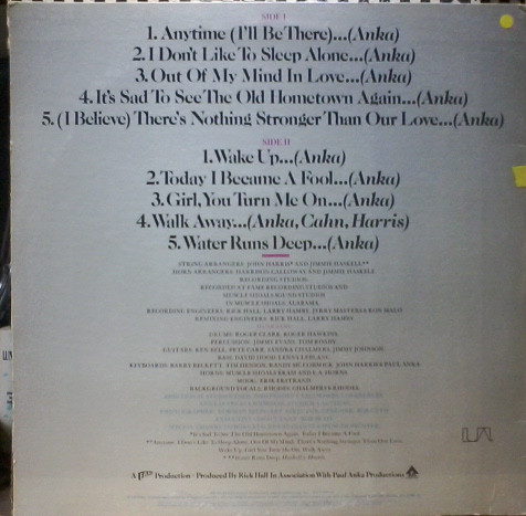 Paul Anka - Feelings (LP, Album) (Mint (M)) - Image 2