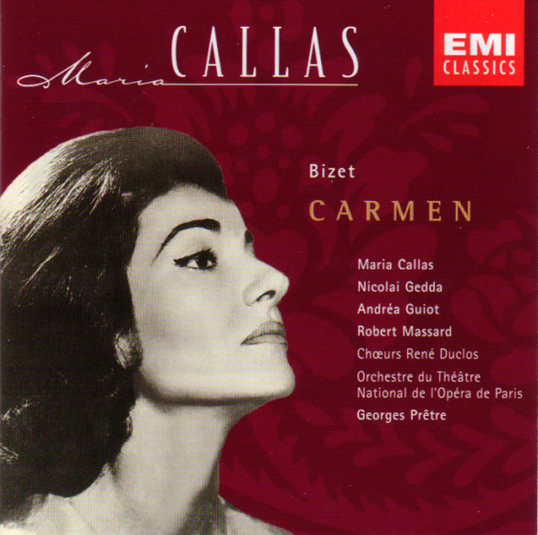 Georges Bizet - Maria Callas, Nicolai Gedda, Andréa Guiot, Robert Massard, Les Chœurs René Duclos, Orchestre National De L'Opéra De Paris, Georges Prêtre - Carmen (CD, Album, RE, RM) (Near Mint (NM or M-))