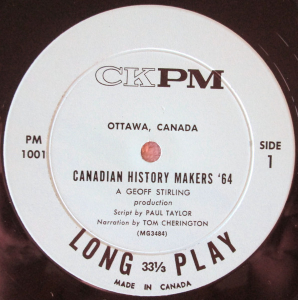 Various - Canadian History Makers '64 (LP, Album) (Mint (M)) - Image 3