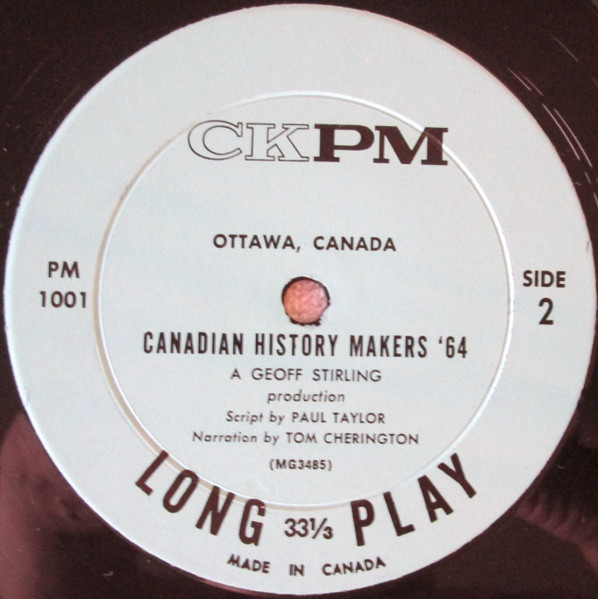 Various - Canadian History Makers '64 (LP, Album) (Mint (M)) - Image 4