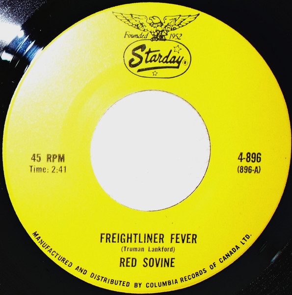 Red Sovine - Freightliner Fever (7") (Near Mint (NM or M-))