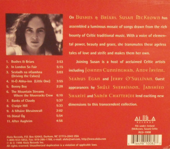 Susan McKeown - Bushes & Briars (CD, Album, Sli) (Near Mint (NM or M-)) - Image 2