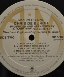 Chris de Burgh - Man On The Line (LP, Album) (Mint (M)) - Image 4