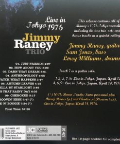 Alternative view of Jimmy Raney - Live In Tokyo 1976 (CD, Album) (Mint (M))
