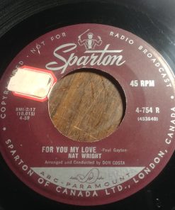 Nat Wright - For You My Love / Anything (7", Single) (Very Good Plus (VG+))