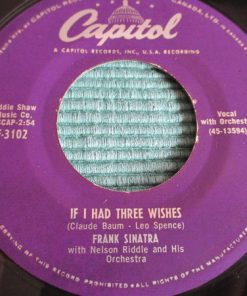 Frank Sinatra - Learnin' The Blues (7", Single) (Very Good (VG))