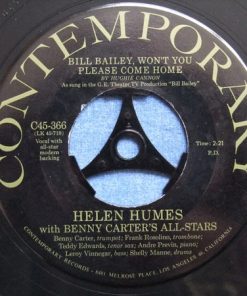 Alternative view of Helen Humes, Benny Carter And His All Stars - Bill Bailey, Won´t You Please Come Home (7") (Very Good Plus (VG+))