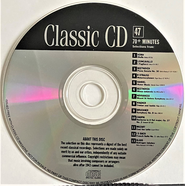 Various - Classic CD Issue 47 - Caruso And Pavarotti (CD, Comp) (Near Mint (NM or M-)) - Image 2