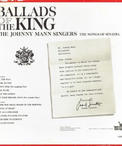 Alternative view of The Johnny Mann Singers - Ballads Of The King (The Songs Of Sinatra) (LP, Album, Mono) (Mint (M))