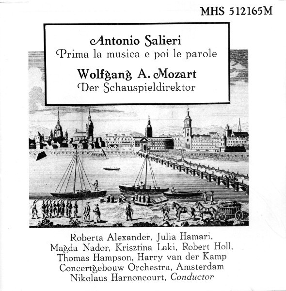 Antonio Salieri / Wolfgang Amadeus Mozart - Concertgebouworkest, Nikolaus Harnoncourt - Prima La Musica E Poi Le Parole / Der Schauspieldirektor (CD) (Near Mint (NM or M-))