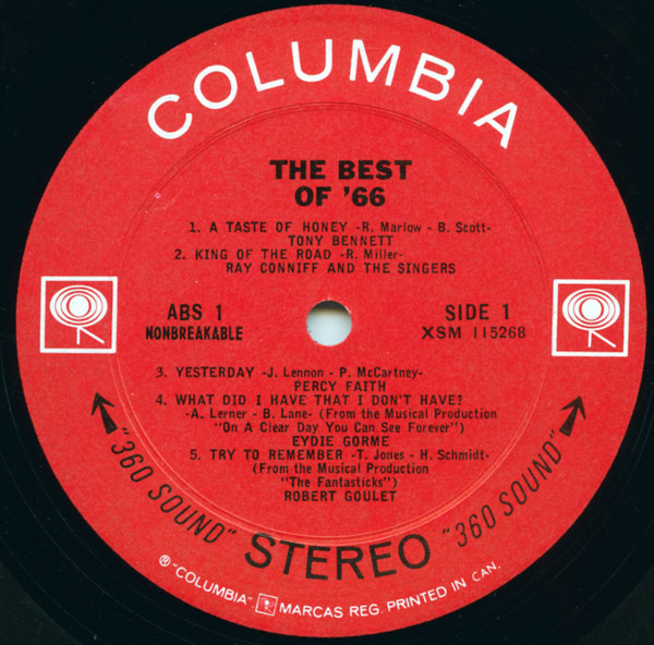 Various - The Best Of '66 Volume Two (LP, Comp) (Mint (M)) - Image 3