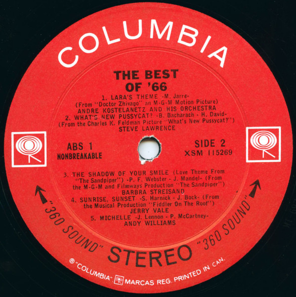 Various - The Best Of '66 Volume Two (LP, Comp) (Mint (M)) - Image 4