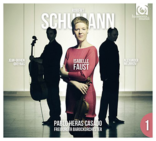 Robert Schumann - Isabelle Faust, Jean-Guihen Queyras, Alexander Melnikov, Pablo Heras-Casado, Freiburger Barockorchester - Violin Concerto / Piano Trio No. 3 (CD, Album + DVD-V, NTSC) (Near Mint (NM or M-))