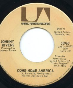 Alternative view of Johnny Rivers - Rockin' Pneumonia - Boogie Woogie Flu / Come Home America (7") (Near Mint (NM or M-))